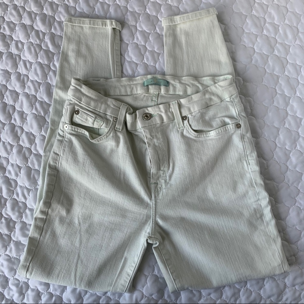 7 For All Mankind mint jeans!
